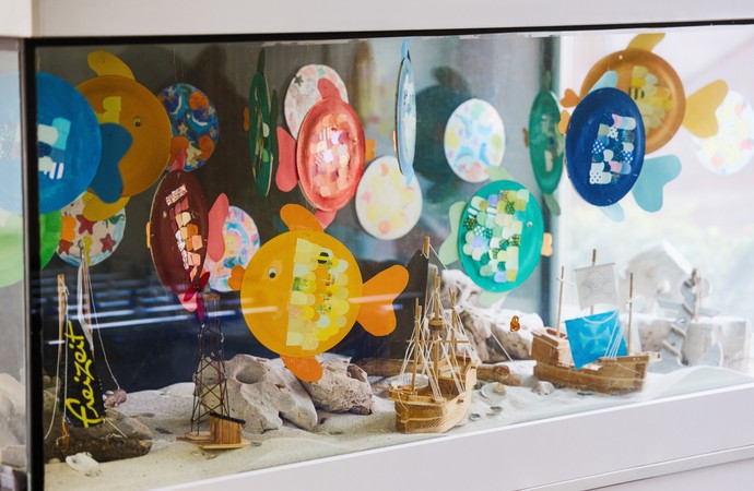 Fische aus Papier